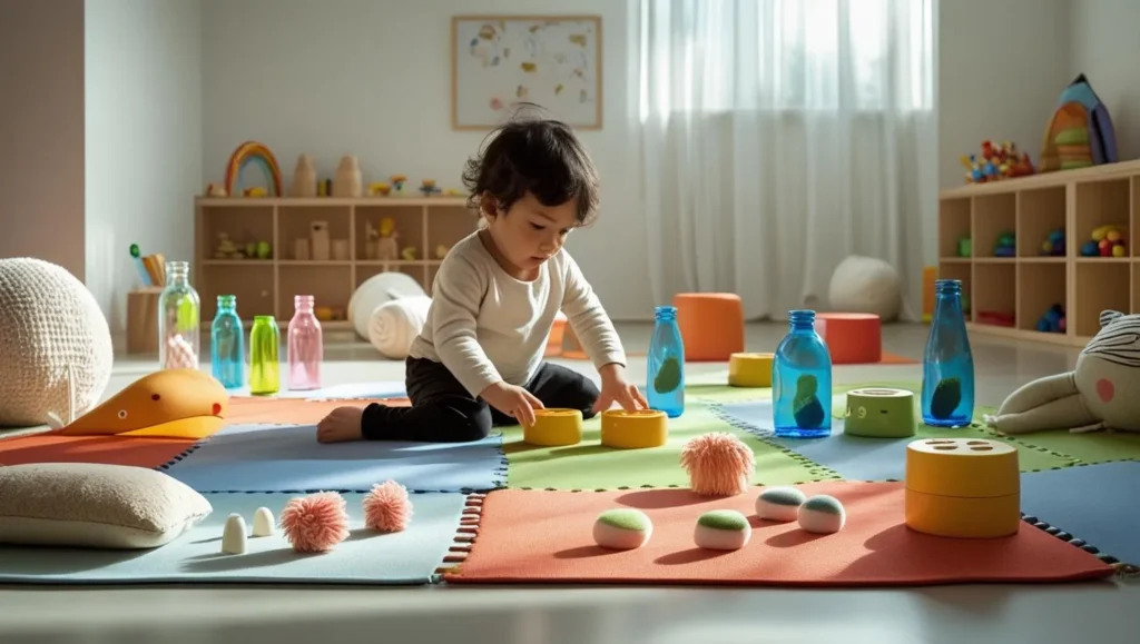 Cómo estimular los cinco sentidos con juegos Guía Montessori práctica y divertida