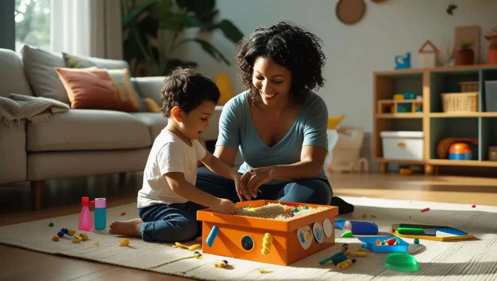 Cómo montar cajas sensoriales Montessori gastando poco