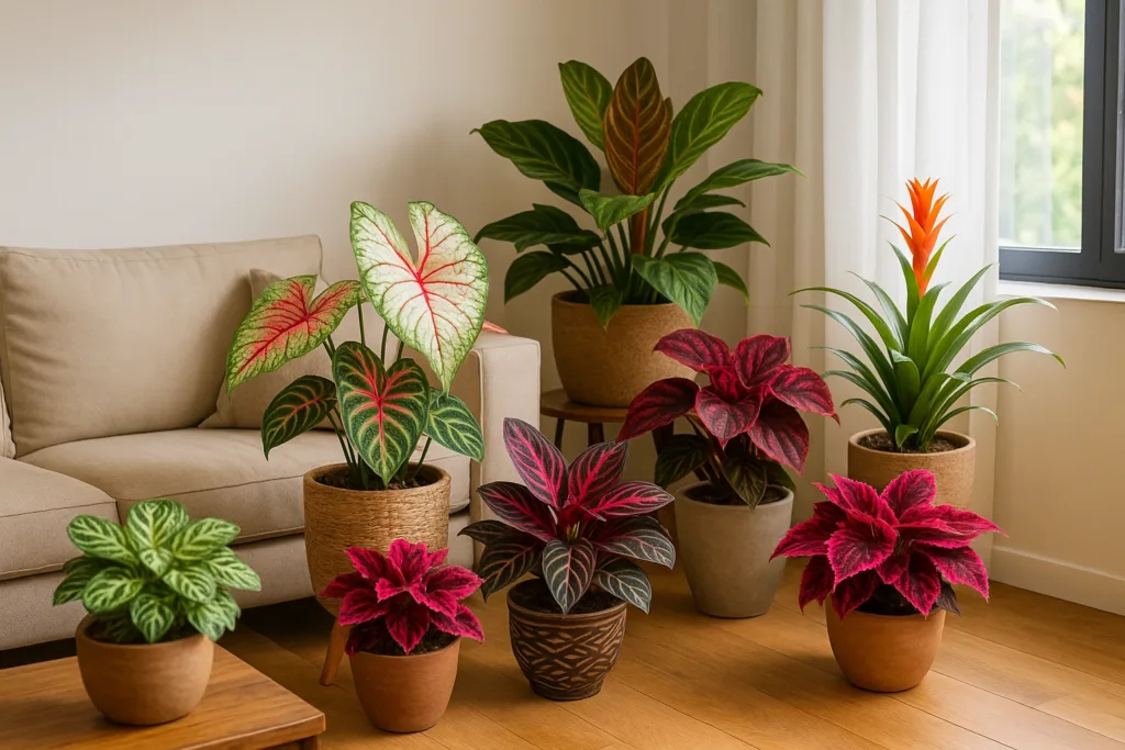 Plantas de interior con hojas coloridas: transforma tu hogar con naturaleza vibrante Plantas de interior con hojas coloridas: transforma tu hogar con naturaleza vibrante